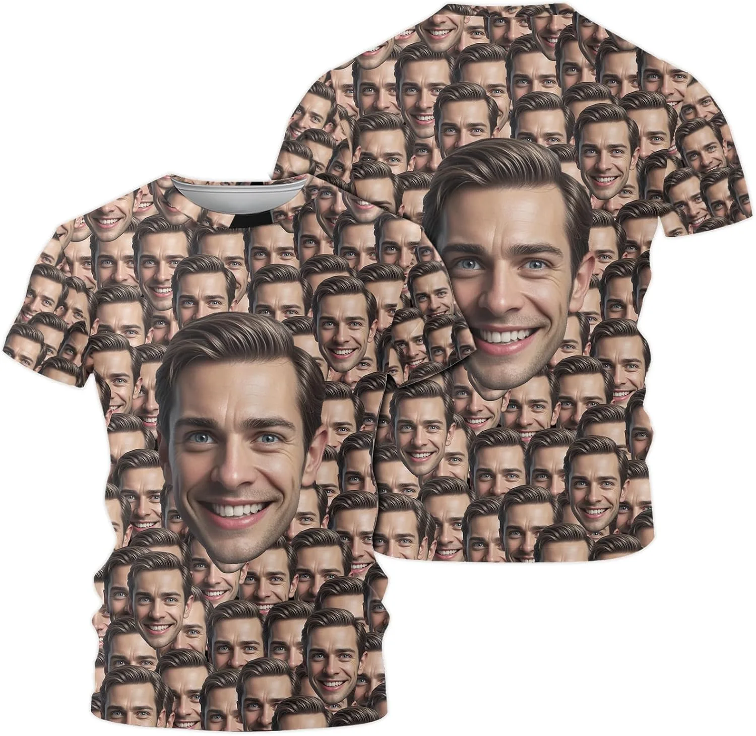 Футболка Custom с принтом спереди и сзади
Футболка Custom с принтом спереди и сзади