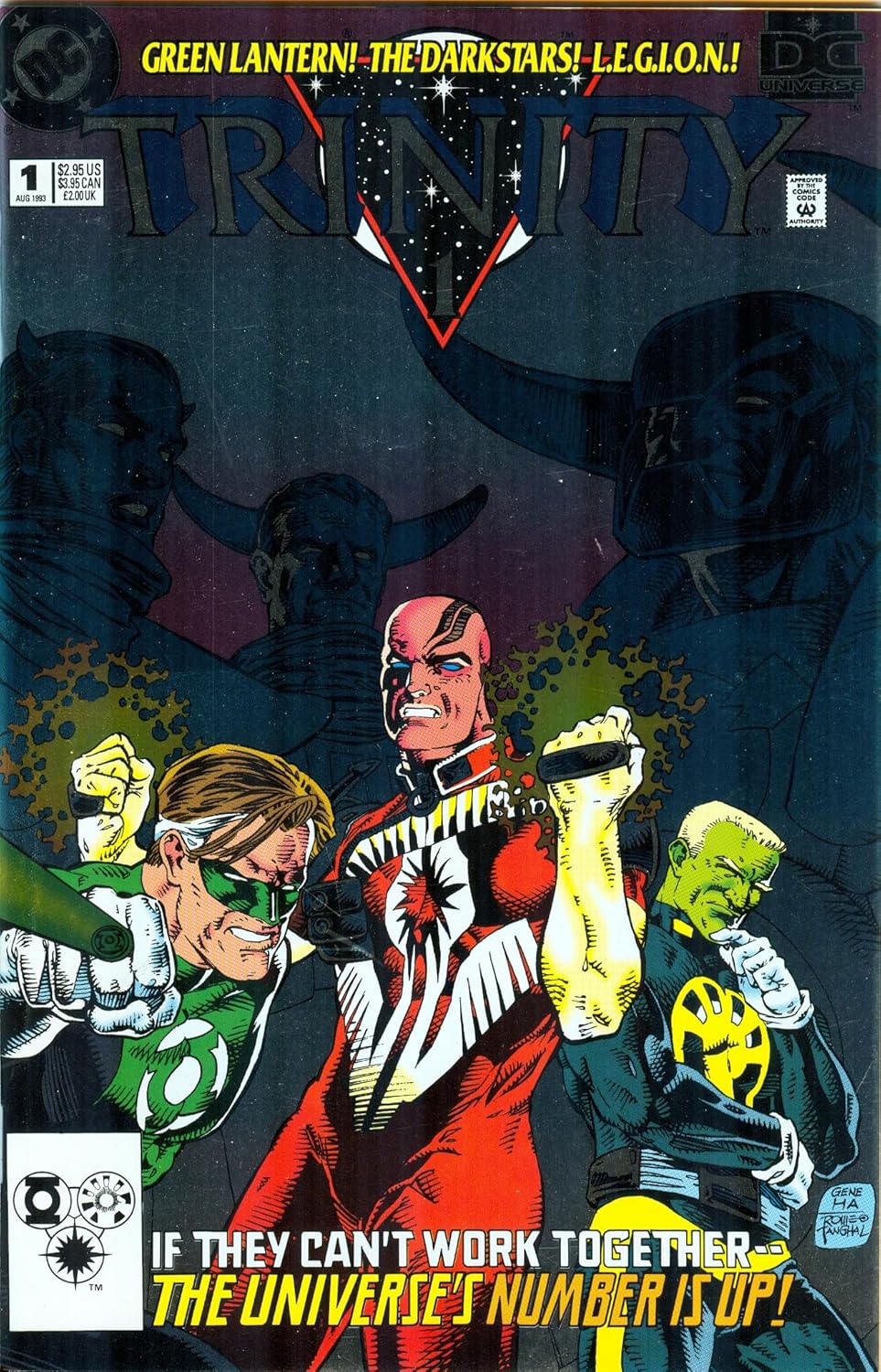 Trinity #1 (Green Lantern, The Darkstars, L.E.G.I.O.N.!) (DC Comics)
Trinity #1 (Green Lantern, The Darkstars, L.E.G.I.O.N.!) (DC Comics)