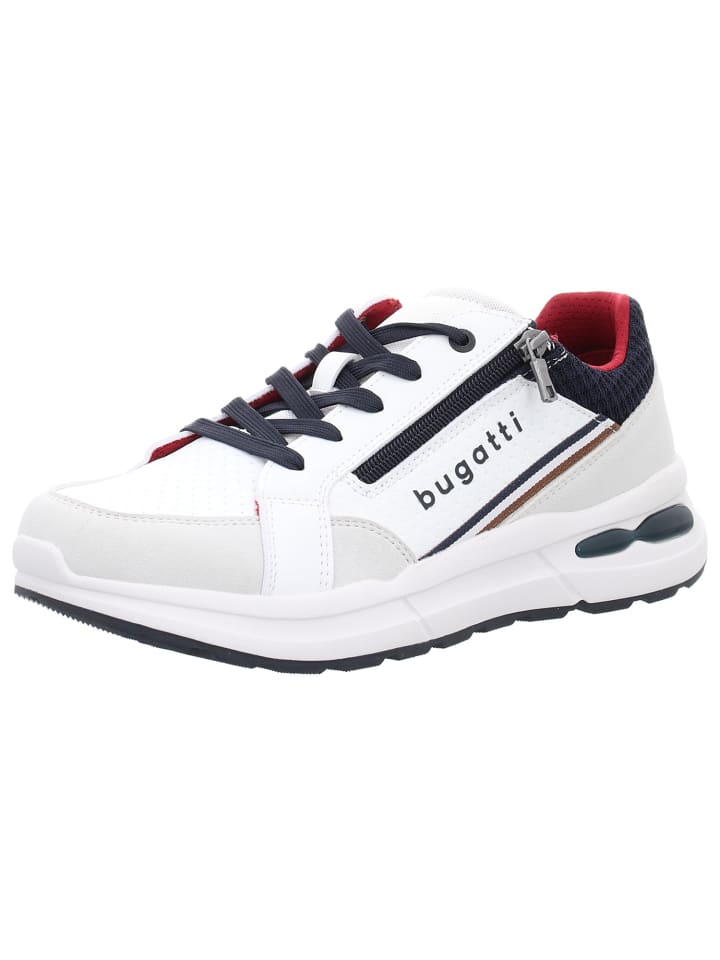 Кроссовки на шнуровке Bugatti, белый
Кроссовки на шнуровке Bugatti, белый
