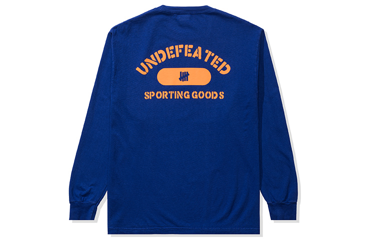 Футболка с длинным рукавом Unisex UNDEFEATED, синий
Футболка с длинным рукавом Unisex UNDEFEATED, синий