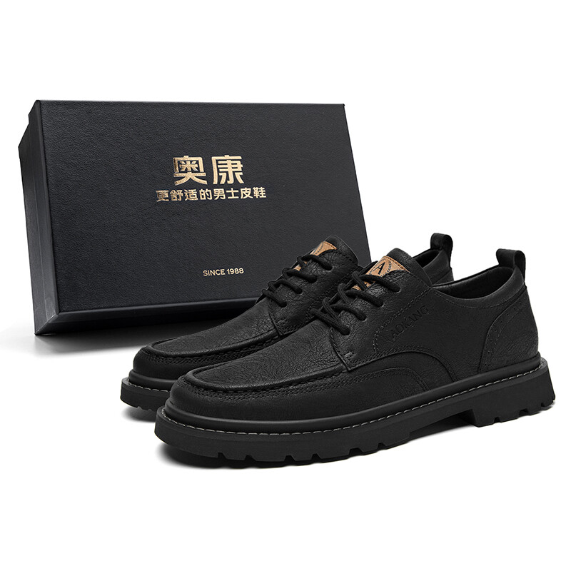 Туфли AOKANG Dress Shoes Men Low-Top Black
Туфли AOKANG Dress Shoes Men Low-Top Black