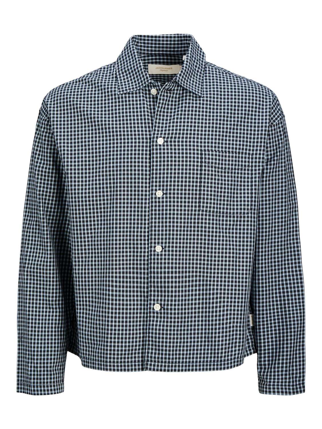 JACK & JONES Рубашка на пуговицах 'JORAustin' комфортного кроя в цвете Navy
JACK & JONES Рубашка на пуговицах 'JORAustin' комфортного кроя в цвете Navy