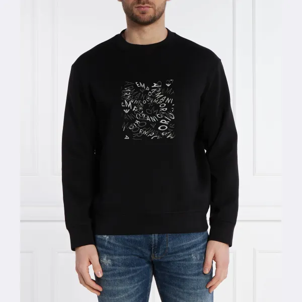 Толстовка обычного кроя Emporio Armani, черный
Толстовка обычного кроя Emporio Armani, черный