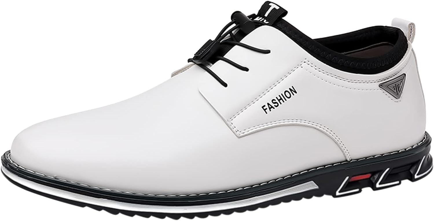 Мужская обувь в стиле fashion, дышащая, удобная, деловая, с шнуровкой, для работы и отдыха, однотонные кожаные туфли и ботинки Generic, белый
Мужская обувь в стиле fashion, дышащая, удобная, деловая, с шнуровкой, для работы и отдыха, однотонные кожаные туфли и ботинки Generic, белый
