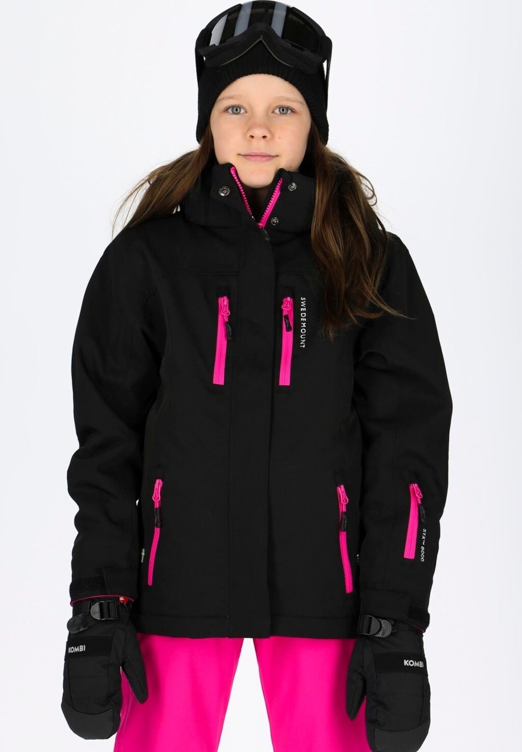 Лыжная куртка CERVINIA JACKET JR Swedemount, цвет black fresh pink
Лыжная куртка CERVINIA JACKET JR Swedemount, цвет black fresh pink