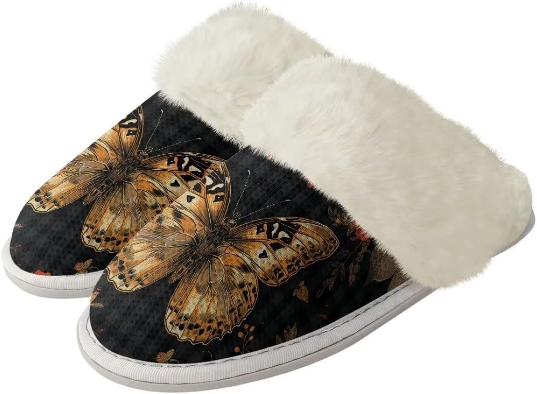 Женские и мужские пушистые тапочки с антискользящей подошвой, легкие зимние уютные домашние тапочки для гостиной Xixirimido, Butterfly
Женские и мужские пушистые тапочки с антискользящей подошвой, легкие зимние уютные домашние тапочки для гостиной Xixirimido, Butterfly
