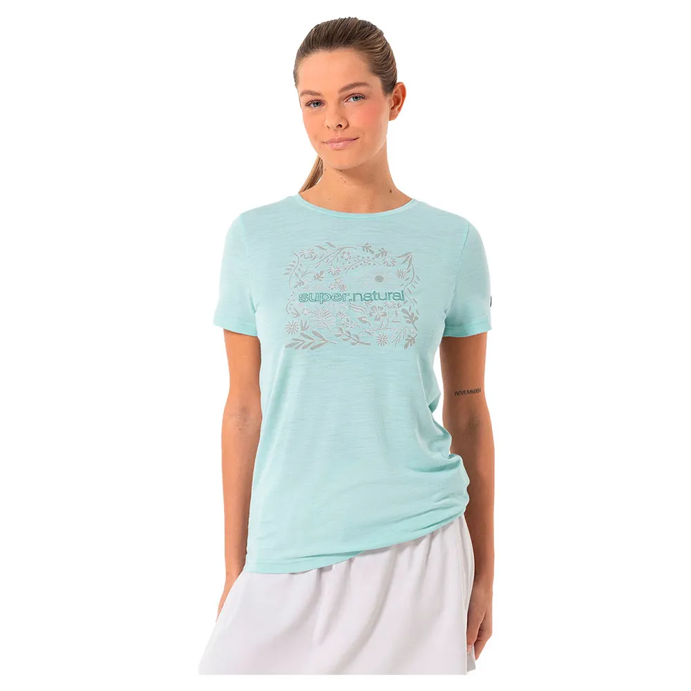 Футболка с коротким рукавом Super.natural SN Flower, синий
Футболка с коротким рукавом Super.natural SN Flower, синий