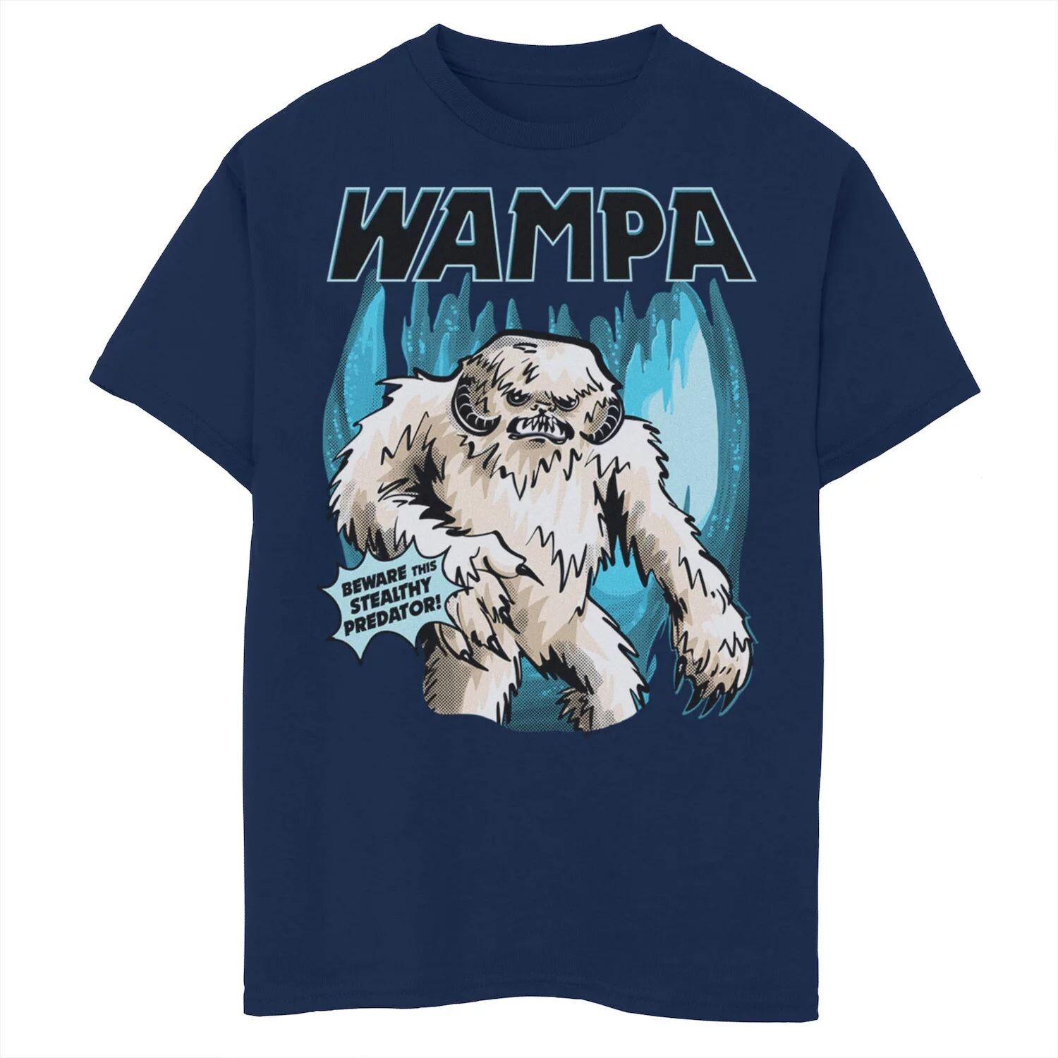 Футболка с рисунком «Вампа» для мальчиков 8–20 лет, «Остерегайтесь этого скрытного хищника» Star Wars, синий
Футболка с рисунком «Вампа» для мальчиков 8–20 лет, «Остерегайтесь этого скрытного хищника» Star Wars, синий