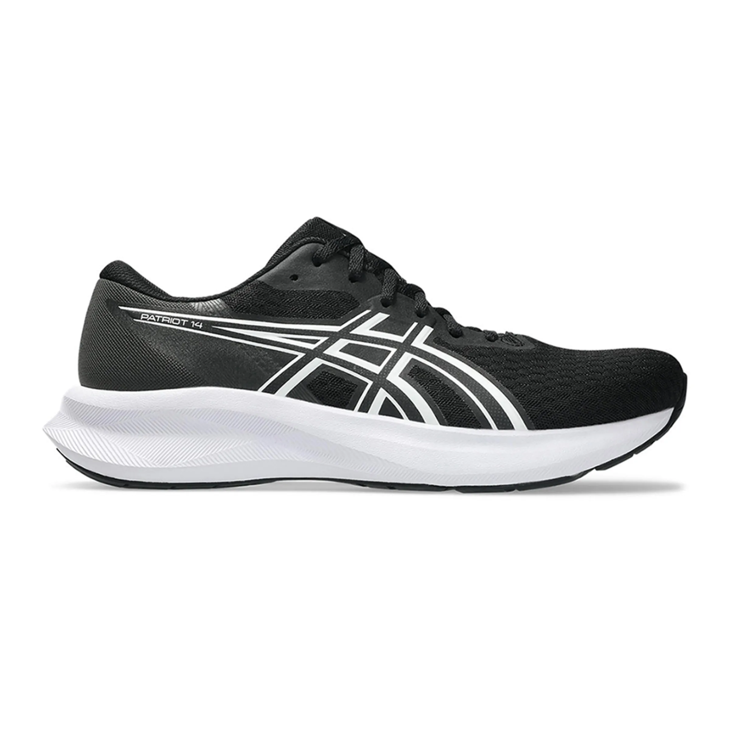 Беговые кроссовки для мужчин Patriot 12 Asics, черный/белый 
Беговые кроссовки для мужчин Patriot 12 Asics, черный/белый