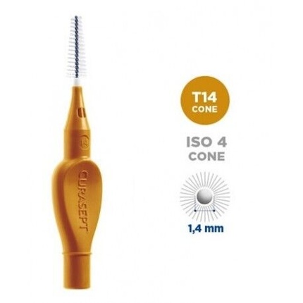 Межзубной ершик Proxi Treatment T14 - упаковка из 6 шт Curasept
Межзубной ершик Proxi Treatment T14 - упаковка из 6 шт Curasept