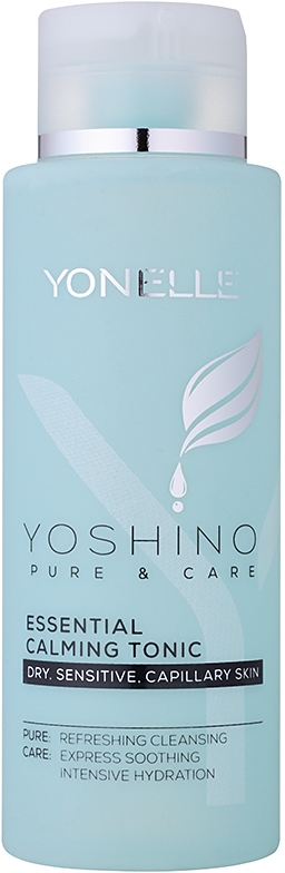 Успокаивающий тоник Yoshino Pure&Care для чувствительной и покрасневшей кожи Yonelle, 400 мл
Успокаивающий тоник Yoshino Pure&Care для чувствительной и покрасневшей кожи Yonelle, 400 мл