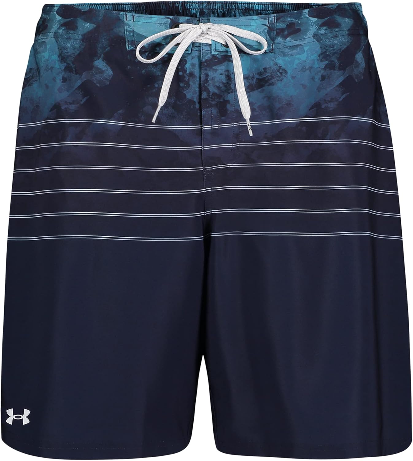 Мужские шорты Under Armour E-Board с завязками и эластичной спинкой, быстросохнущие, Midnight Navy Seafoam
Мужские шорты Under Armour E-Board с завязками и эластичной спинкой, быстросохнущие, Midnight Navy Seafoam