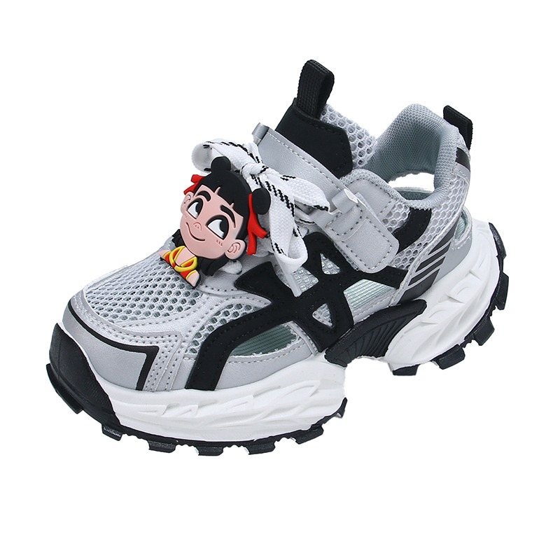 Детские сандалии с низким верхом, устойчивые к истиранию, дышащие, нескользящие, с защитой от ударов SHIBU, серый
Детские сандалии с низким верхом, устойчивые к истиранию, дышащие, нескользящие, с защитой от ударов SHIBU, серый