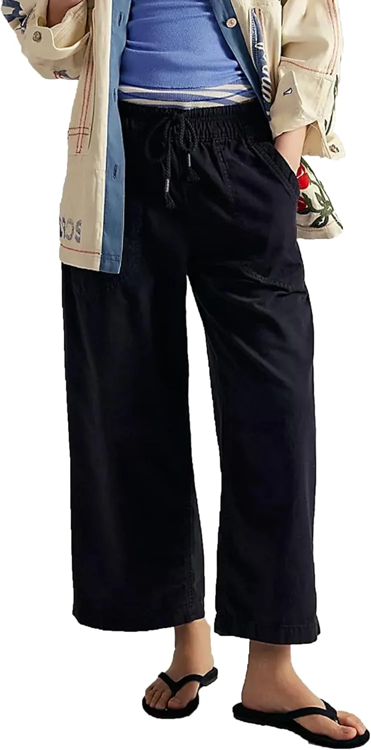 Zontroldy женские джинсы с завязками на поясе, широкие, прямые
Zontroldy женские джинсы с завязками на поясе, широкие, прямые