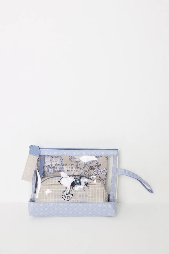 Набор косметичек из 3 шт Women'Secret, синий
Набор косметичек из 3 шт Women'Secret, синий