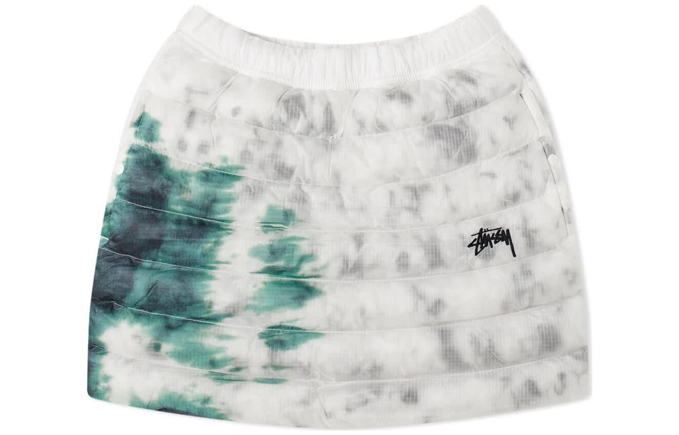 Stussy X Повседневная юбка женская белая Nike 
Stussy X Повседневная юбка женская белая Nike