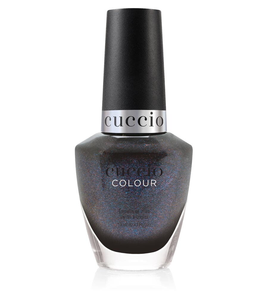 Cuccio, 1230 Черный лак для ногтей Night с радужными блестками, 13 мл, Cover Me Up!
Cuccio, 1230 Черный лак для ногтей Night с радужными блестками, 13 мл, Cover Me Up!