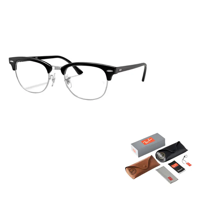 RayBan Очки Ray Ban Clubmaster с квадратной оправой, Black
RayBan Очки Ray Ban Clubmaster с квадратной оправой, Black