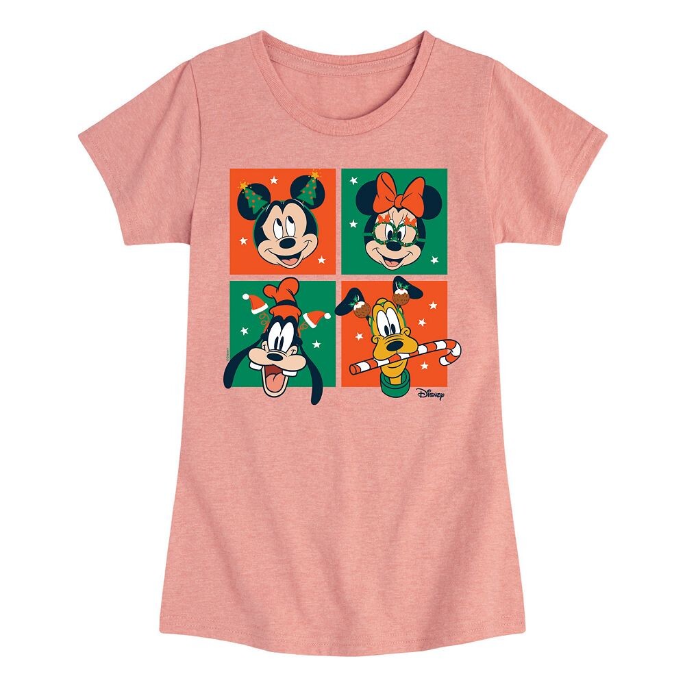 Футболка с рисунком «Рождественская сетка» для девочек 7–16 лет Disney's «Микки Маус и друзья», цвет Desert Pink
Футболка с рисунком «Рождественская сетка» для девочек 7–16 лет Disney's «Микки Маус и друзья», цвет Desert Pink
