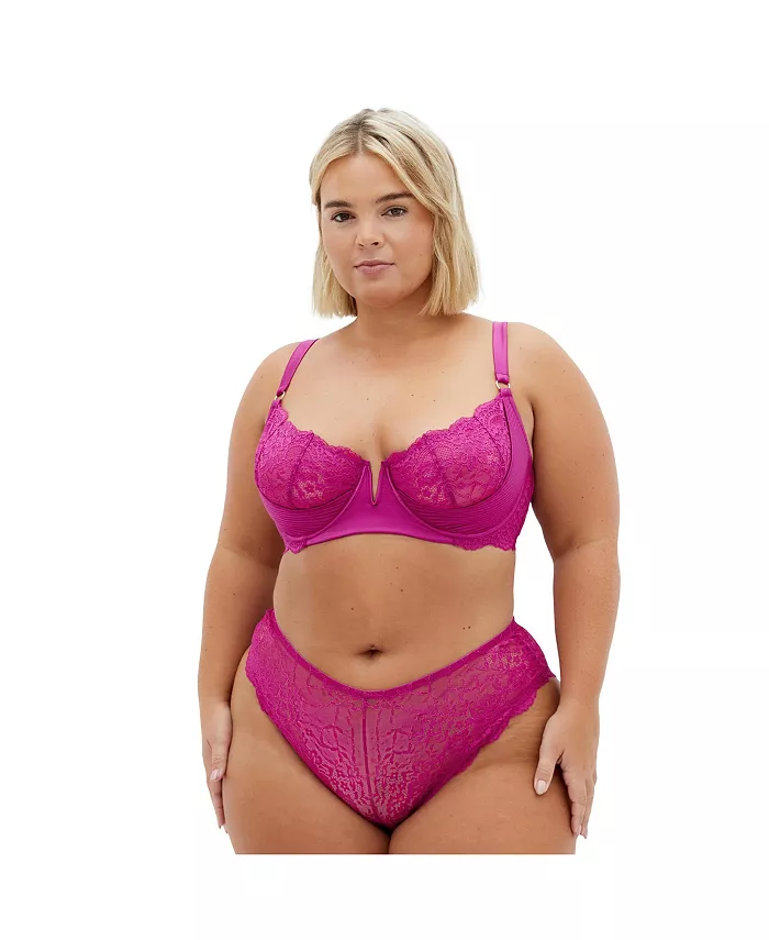 Бюстгальтер Viva на косточках больших размеров CITY CHIC, розовый
Бюстгальтер Viva на косточках больших размеров CITY CHIC, розовый