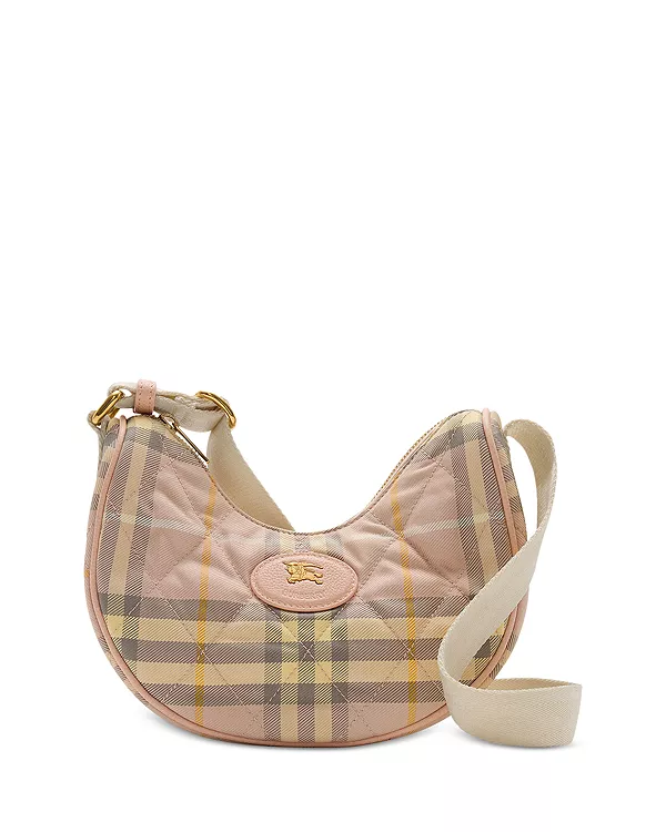 Сумка через плечо в форме подковы Burberry, розовый
Сумка через плечо в форме подковы Burberry, розовый