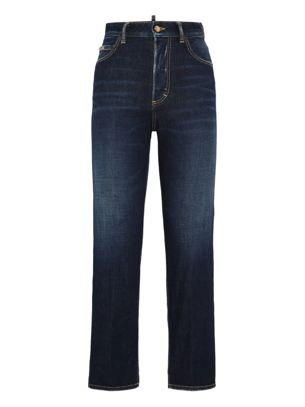 Прямые джинсы DSQUARED2, синий 
Прямые джинсы DSQUARED2, синий