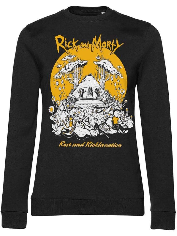 Свитер черного цвета Rick and Morty
Свитер черного цвета Rick and Morty