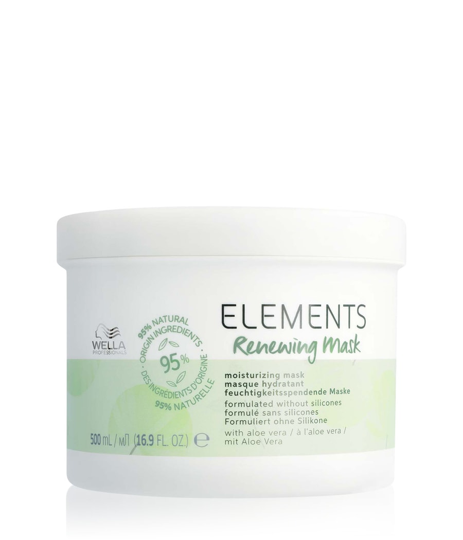 Маска для волос Wella Professionals Elements Renewing Mask, 500 ml
Маска для волос Wella Professionals Elements Renewing Mask, 500 ml