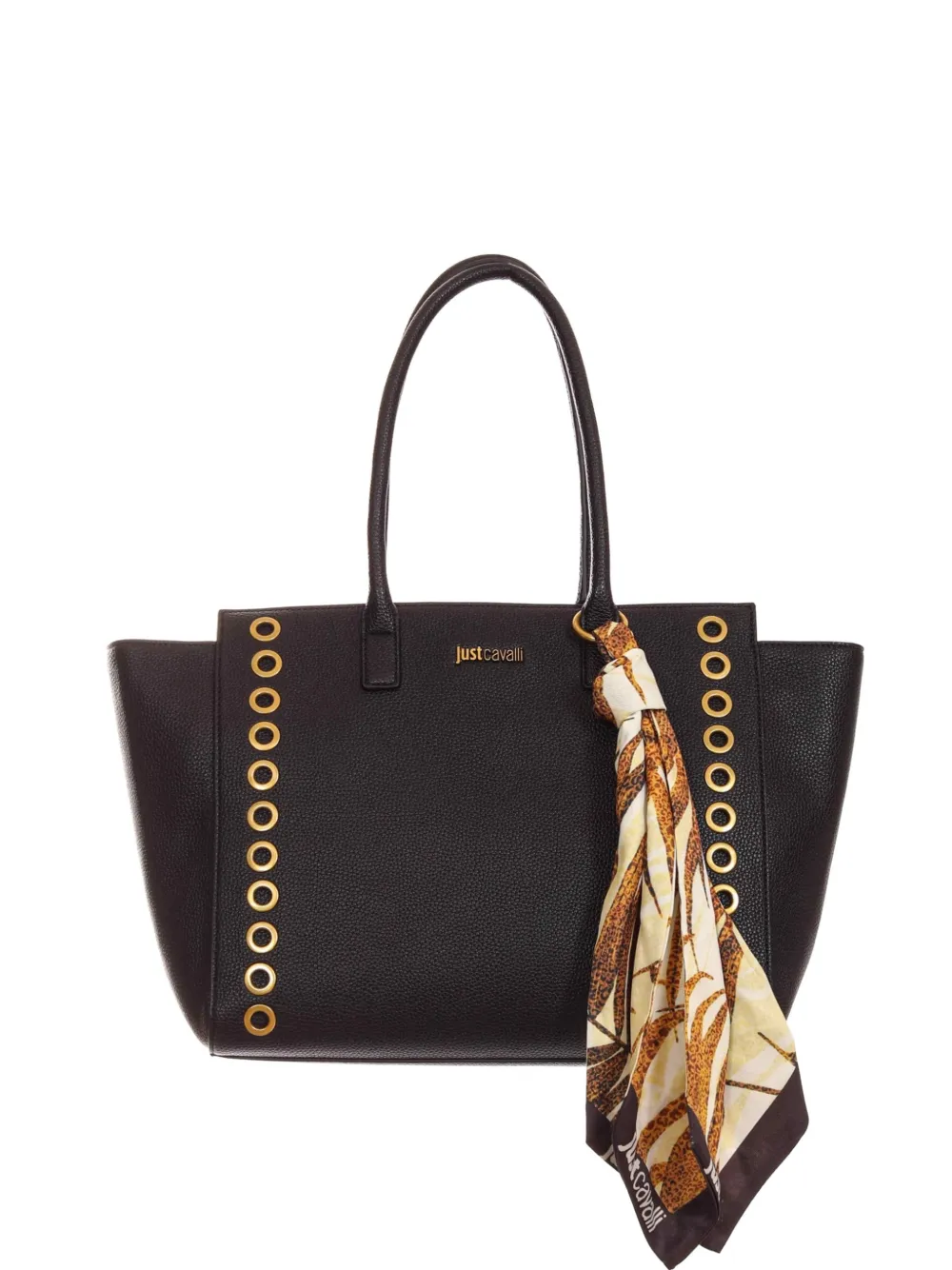 Сумка-тоут с люверсами Just Cavalli, черный
Сумка-тоут с люверсами Just Cavalli, черный