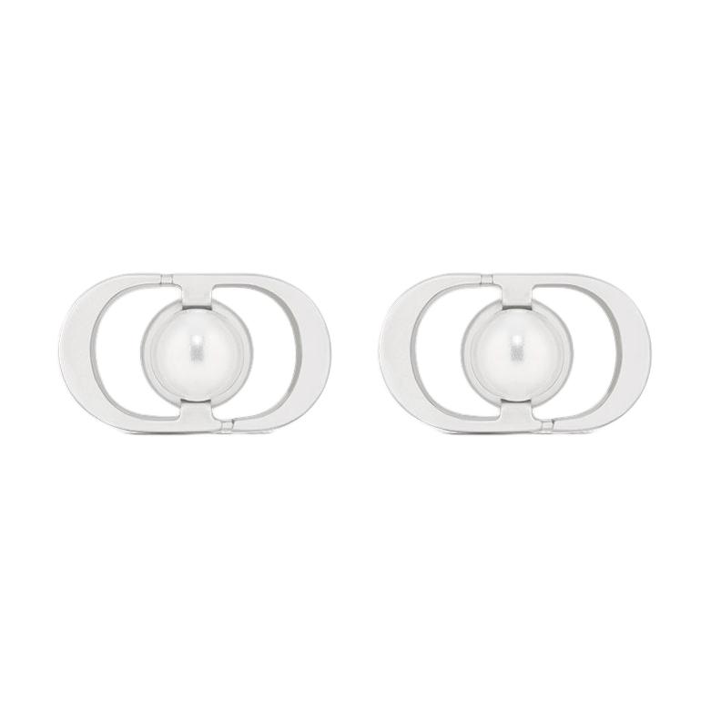 DIOR Металлические серьги-гвоздики Unisex Silver
DIOR Металлические серьги-гвоздики Unisex Silver