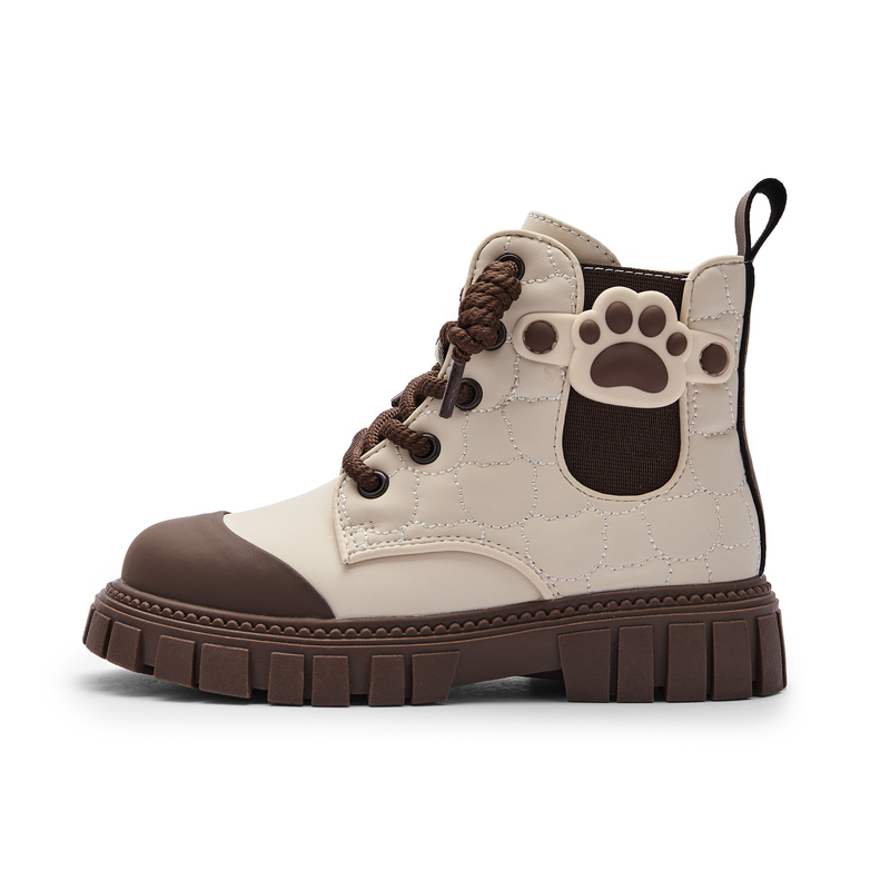 BALABALA Детские ботинки белые кофейные детские
BALABALA Детские ботинки белые кофейные детские