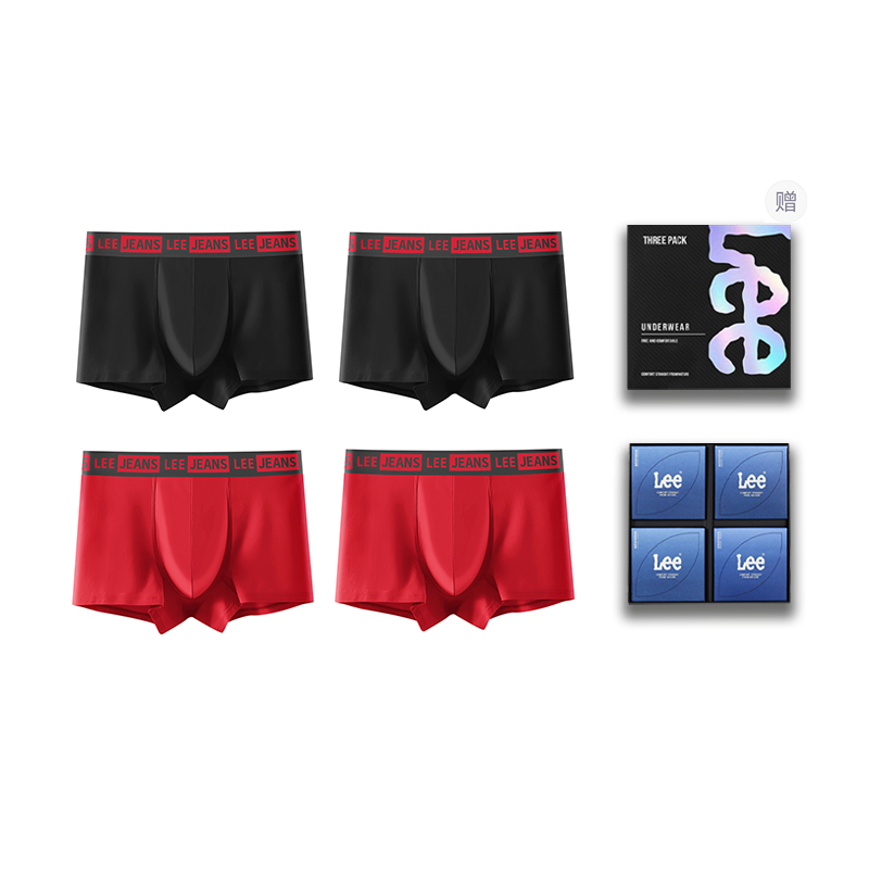 Lee Подарочный набор мужского белья 4 шт
Lee Подарочный набор мужского белья 4 шт