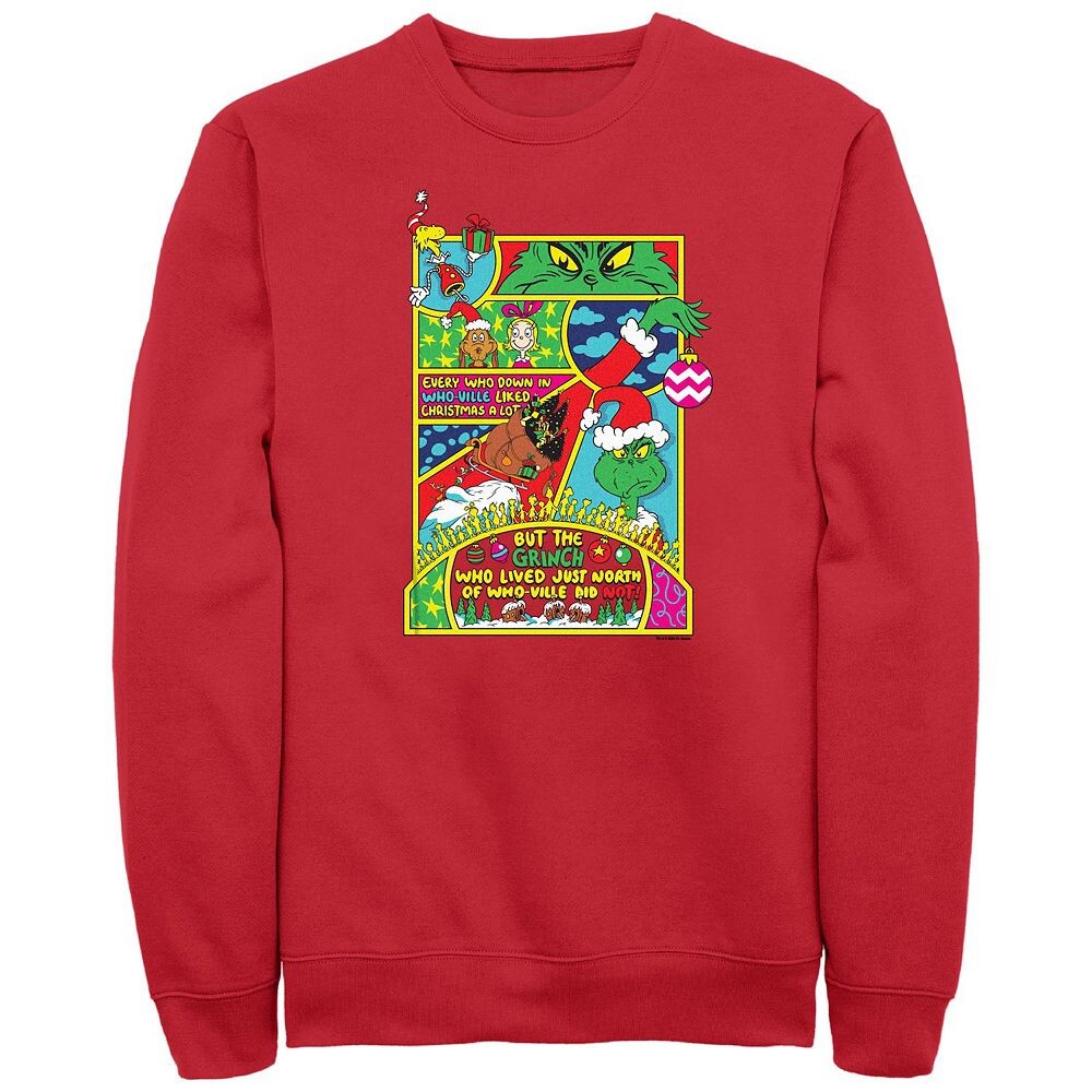 Флис с рисунком «Большой и высокий Доктор Сьюз Гринч» и комиксами Licensed Character, красный
Флис с рисунком «Большой и высокий Доктор Сьюз Гринч» и комиксами Licensed Character, красный