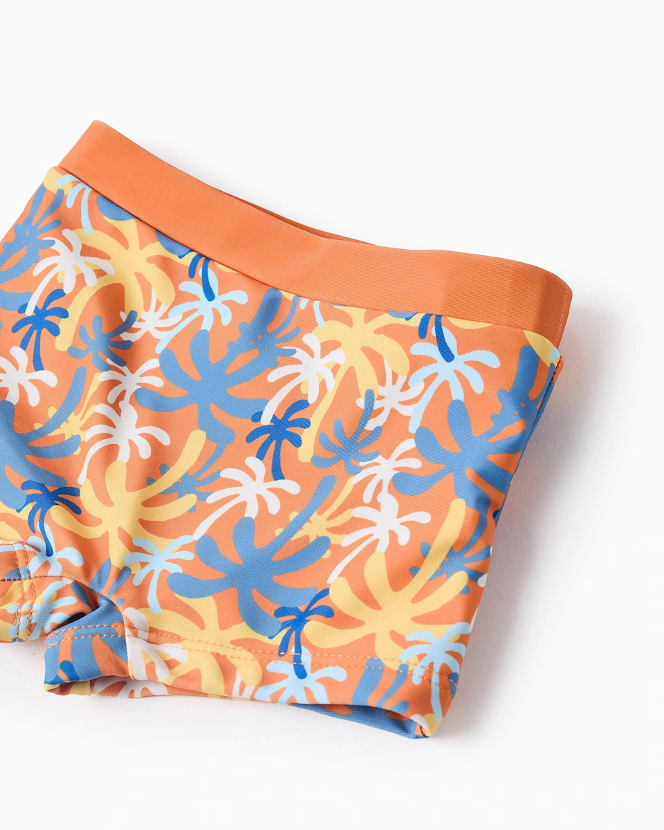 Детский купальный костюм для мальчика с принтом Zippy, оранжевый
Детский купальный костюм для мальчика с принтом Zippy, оранжевый