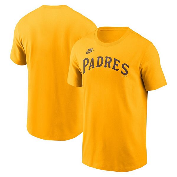 Мужская футболка gold san diego padres cooperstown wordmark Nike
Мужская футболка gold san diego padres cooperstown wordmark Nike