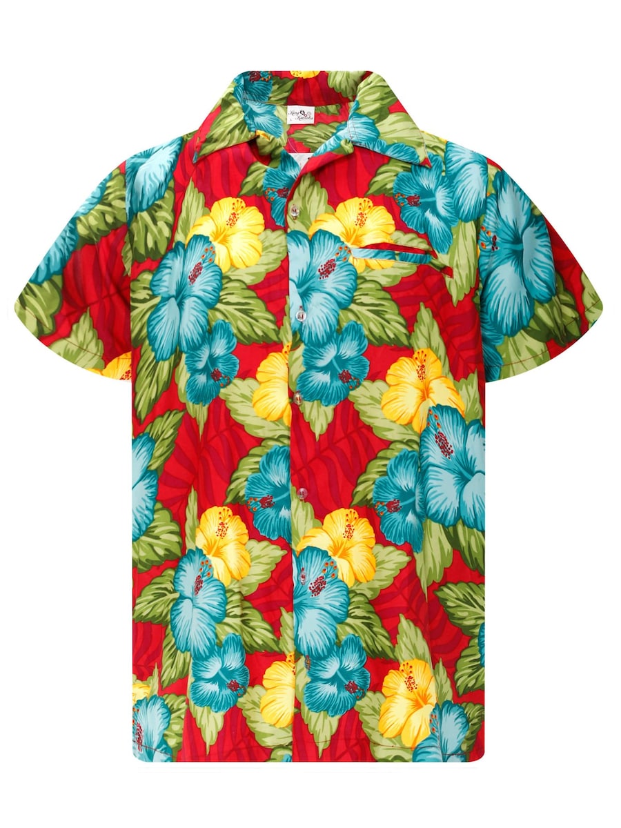 Рубашка King Kameha Wild Flowers, красный
Рубашка King Kameha Wild Flowers, красный