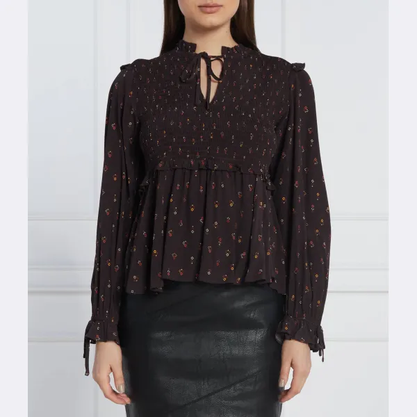 Блуза свободного кроя Pepe Jeans London, коричневый
Блуза свободного кроя Pepe Jeans London, коричневый