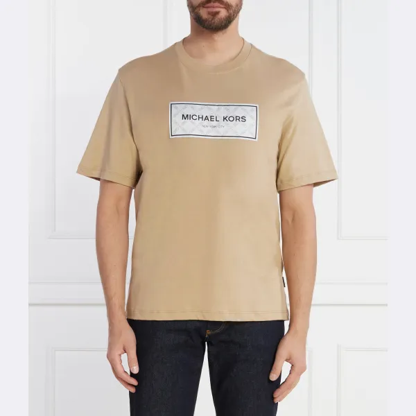 Футболка стандартного кроя Michael Kors, бежевый
Футболка стандартного кроя Michael Kors, бежевый