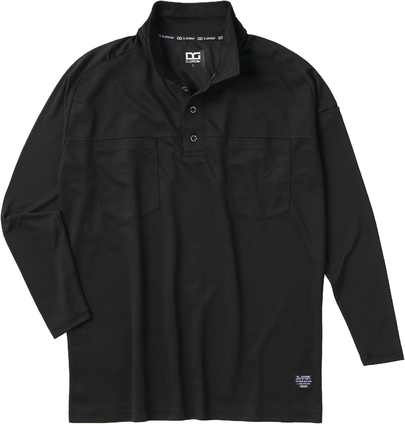 Мужская гибридная рубашка-поло DeGrow DG812 D.Grow, черный
Мужская гибридная рубашка-поло DeGrow DG812 D.Grow, черный