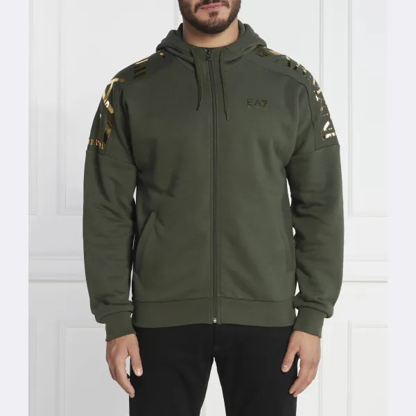 Толстовка обычного кроя Ea7, хаки
Толстовка обычного кроя Ea7, хаки