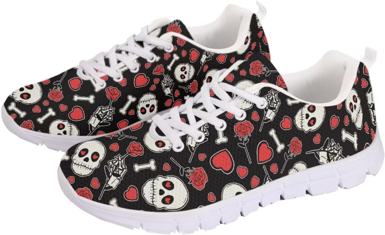 Кроссовки chaqlin для женщин и мужчин, дышащие спортивные обувь с шнуровкой, повседневные беговые кроссовки, Skull&rose
Кроссовки chaqlin для женщин и мужчин, дышащие спортивные обувь с шнуровкой, повседневные беговые кроссовки, Skull&rose