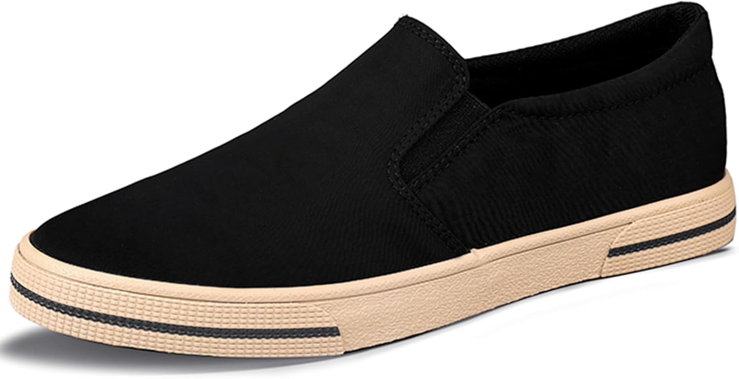 Мужские слипоны из холщовой ткани, повседневная обувь, кроссовки, удобные прогулочные тапочки, обувь для снятия боли, черные модные дышащие лоферы Wsvpeto
Мужские слипоны из холщовой ткани, повседневная обувь, кроссовки, удобные прогулочные тапочки, обувь для снятия боли, черные модные дышащие лоферы Wsvpeto