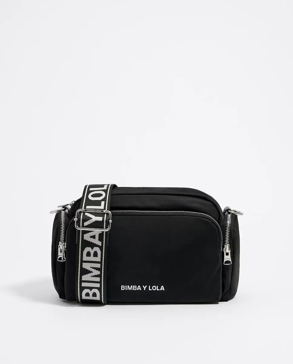 Женская сумка через плечо из гладкой технической ткани Bimba y Lola, черный
Женская сумка через плечо из гладкой технической ткани Bimba y Lola, черный