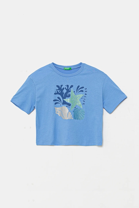 Детская хлопковая футболка United Colors Of Benetton, синий
Детская хлопковая футболка United Colors Of Benetton, синий