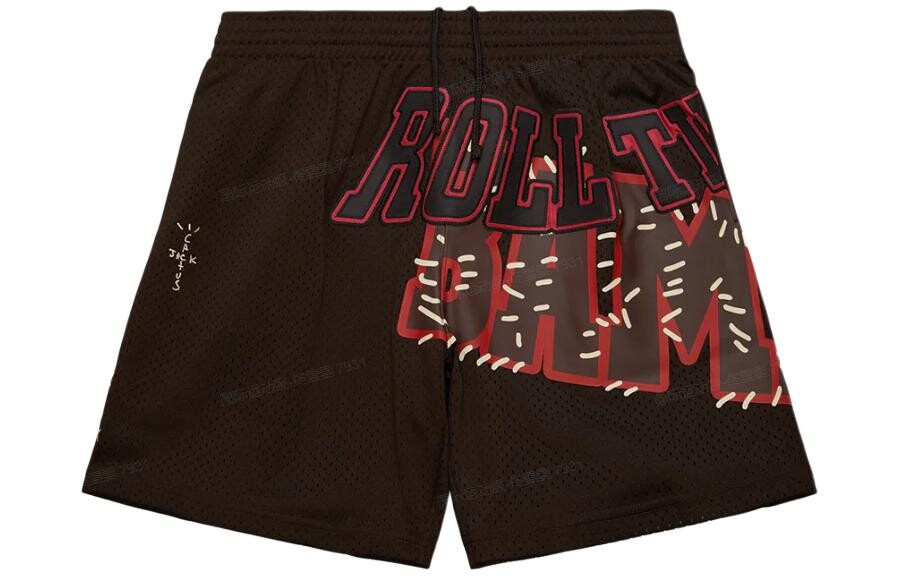 Спортивные шорты унисекс коричневые Travis Scott, коричневый 
Спортивные шорты унисекс коричневые Travis Scott, коричневый