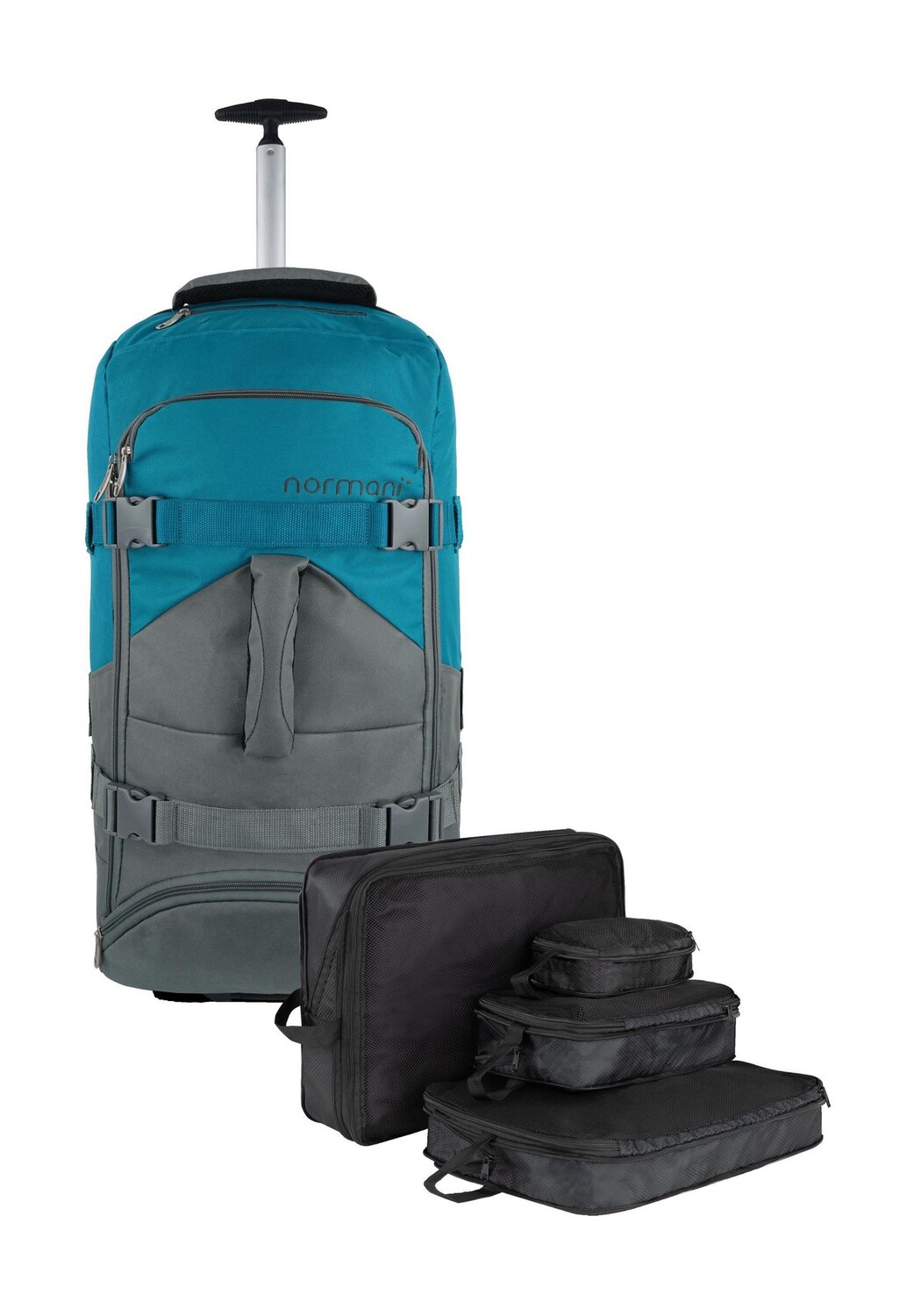 Дорожная сумка 60 л с 4 карманами для одежды normani, цвет Grau Petrol
Дорожная сумка 60 л с 4 карманами для одежды normani, цвет Grau Petrol