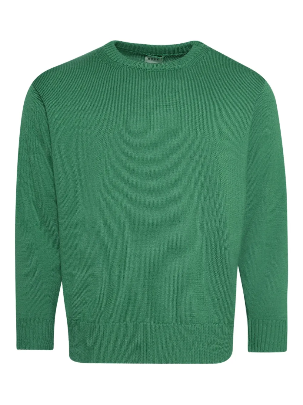 Свитер из шерсти мериноса BODE, зеленый
Свитер из шерсти мериноса BODE, зеленый