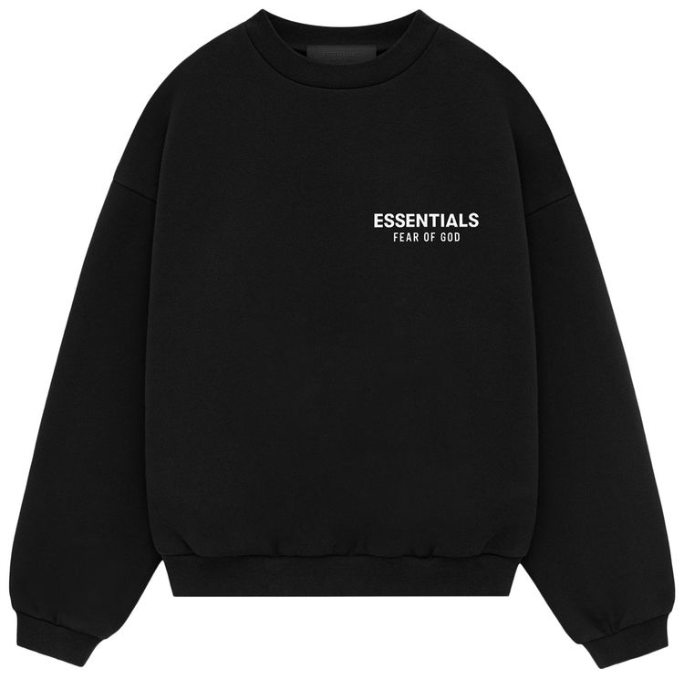 Детская флисовая толстовка с круглым вырезом Fear of God Essentials, черная
Детская флисовая толстовка с круглым вырезом Fear of God Essentials, черная