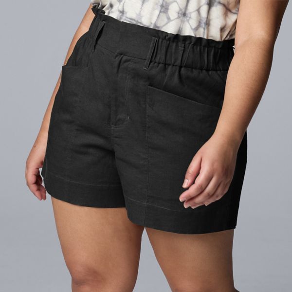 Удобные шорты больших размеров Simply Vera Vera Wang, черный
Удобные шорты больших размеров Simply Vera Vera Wang, черный