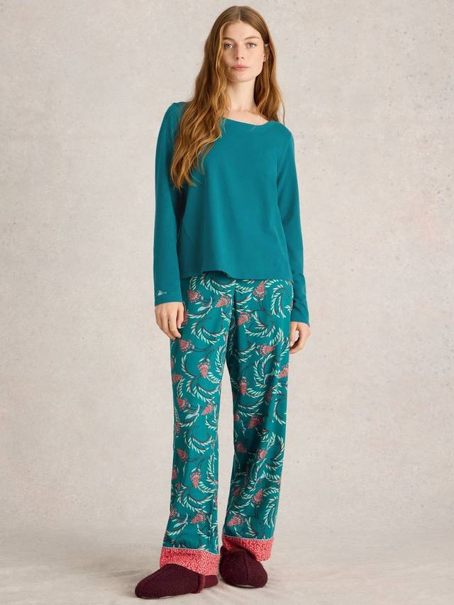 Топ для пижамы Eva из органического хлопка White Stuff, Mid Teal
Топ для пижамы Eva из органического хлопка White Stuff, Mid Teal